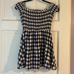 plaid dress